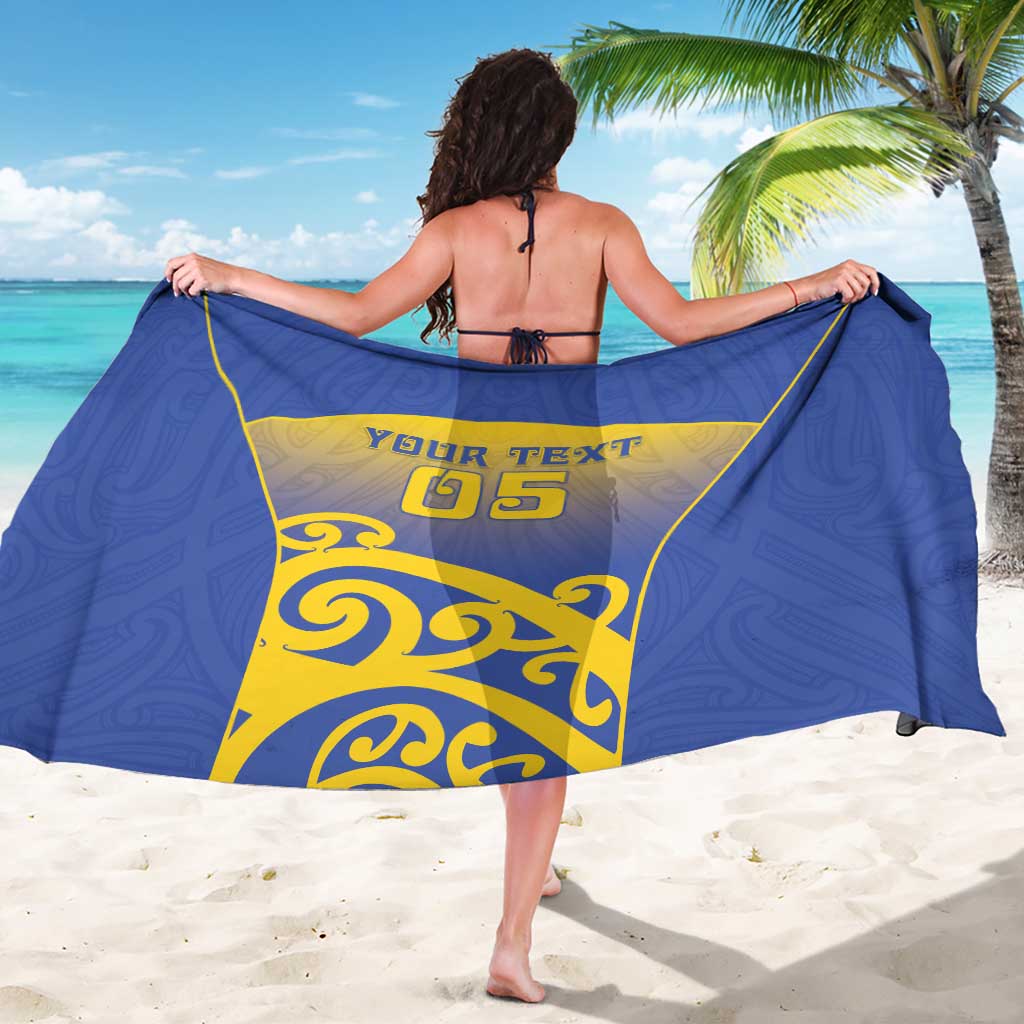 Custom James Cook High School Sarong Maori Koru Pattern LT05 - Polynesian Pride