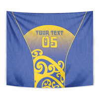 Custom James Cook High School Tapestry Maori Koru Pattern LT05 - Polynesian Pride