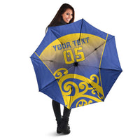 Custom James Cook High School Umbrella Maori Koru Pattern LT05 - Polynesian Pride