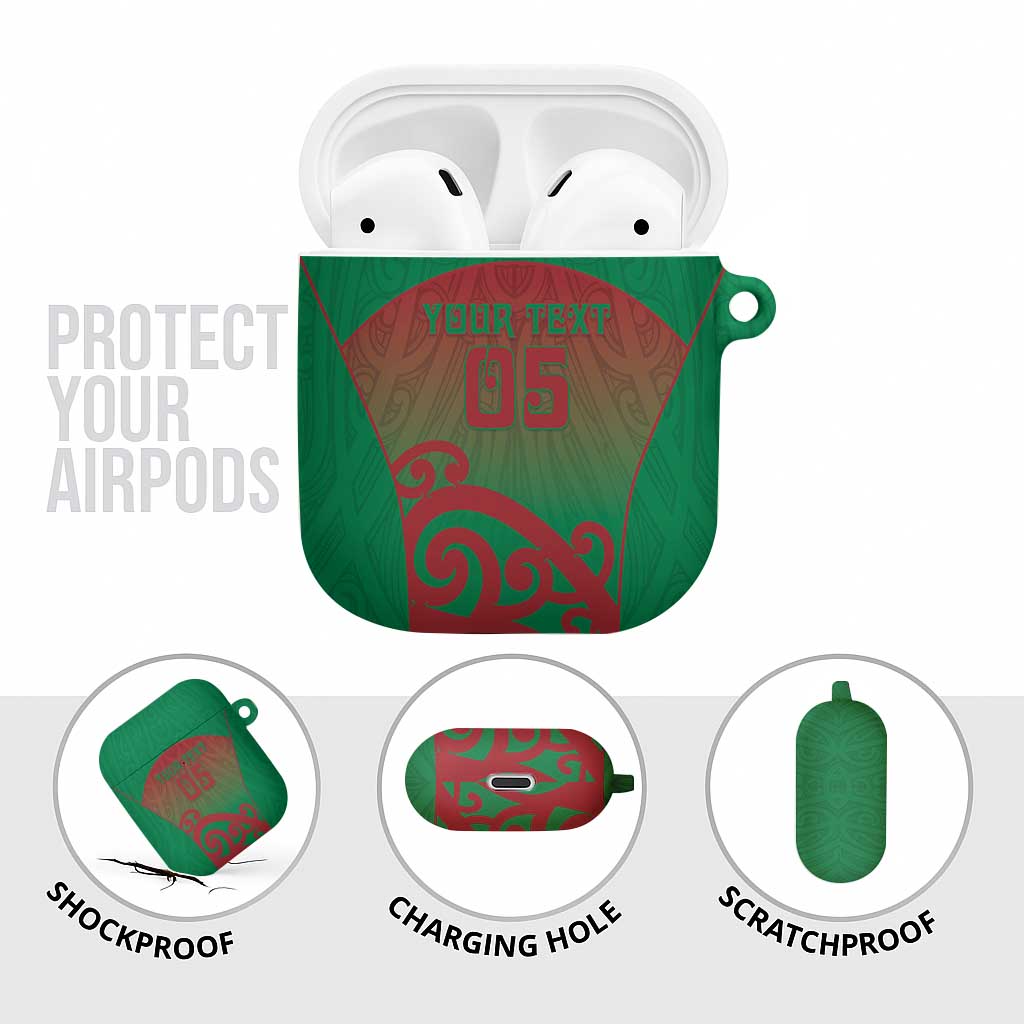 Custom Onehunga High School AirPods Case Maori Koru Pattern LT05 - Polynesian Pride