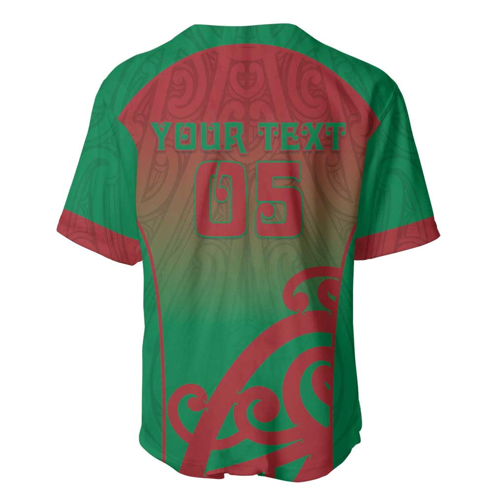 Custom Onehunga High School Baseball Jersey Maori Koru Pattern LT05 - Polynesian Pride
