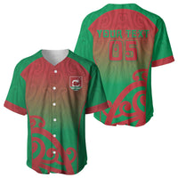 Custom Onehunga High School Baseball Jersey Maori Koru Pattern LT05 - Polynesian Pride