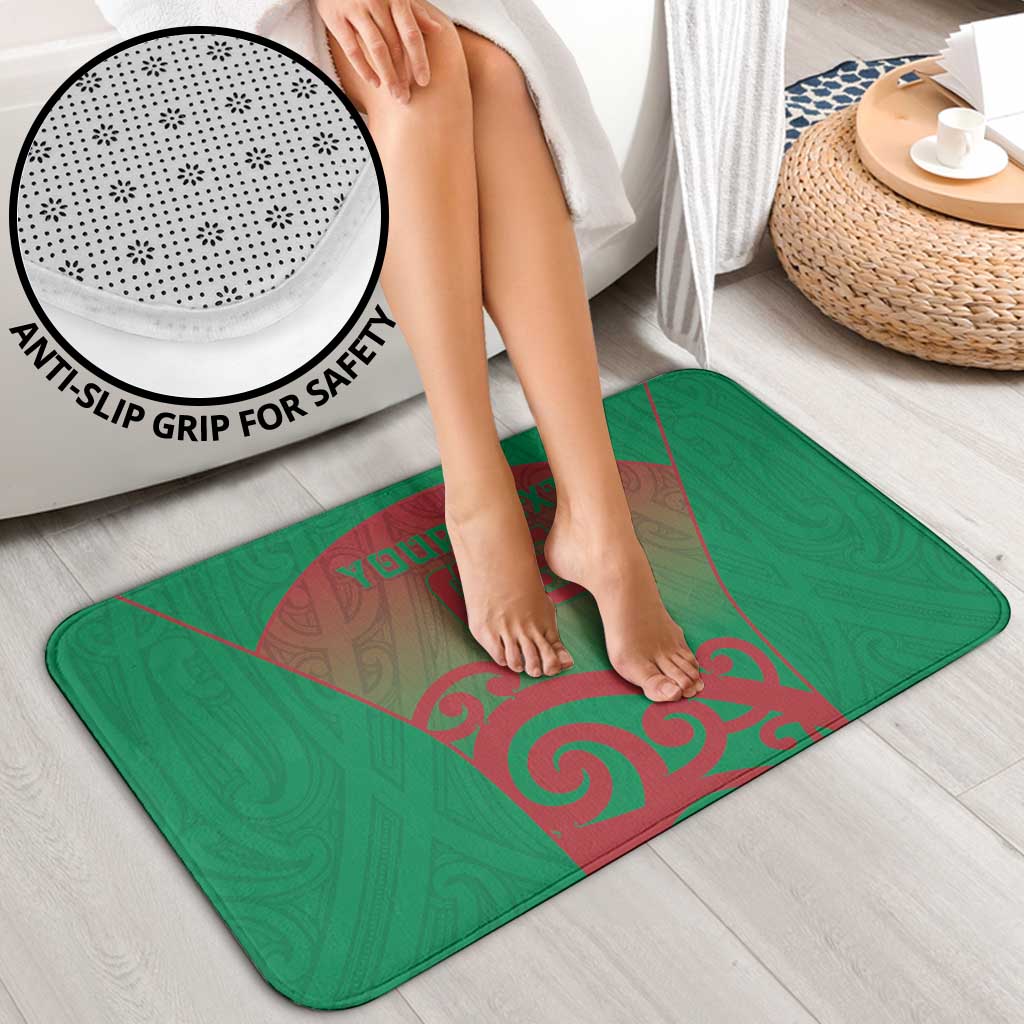 Custom Onehunga High School Bathroom Set Maori Koru Pattern LT05 - Polynesian Pride