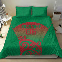 Custom Onehunga High School Bedding Set Maori Koru Pattern LT05 - Polynesian Pride