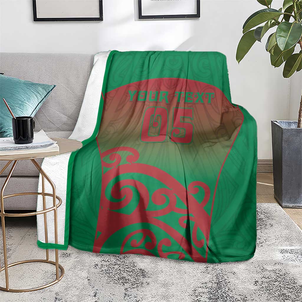 Custom Onehunga High School Blanket Maori Koru Pattern LT05 - Polynesian Pride