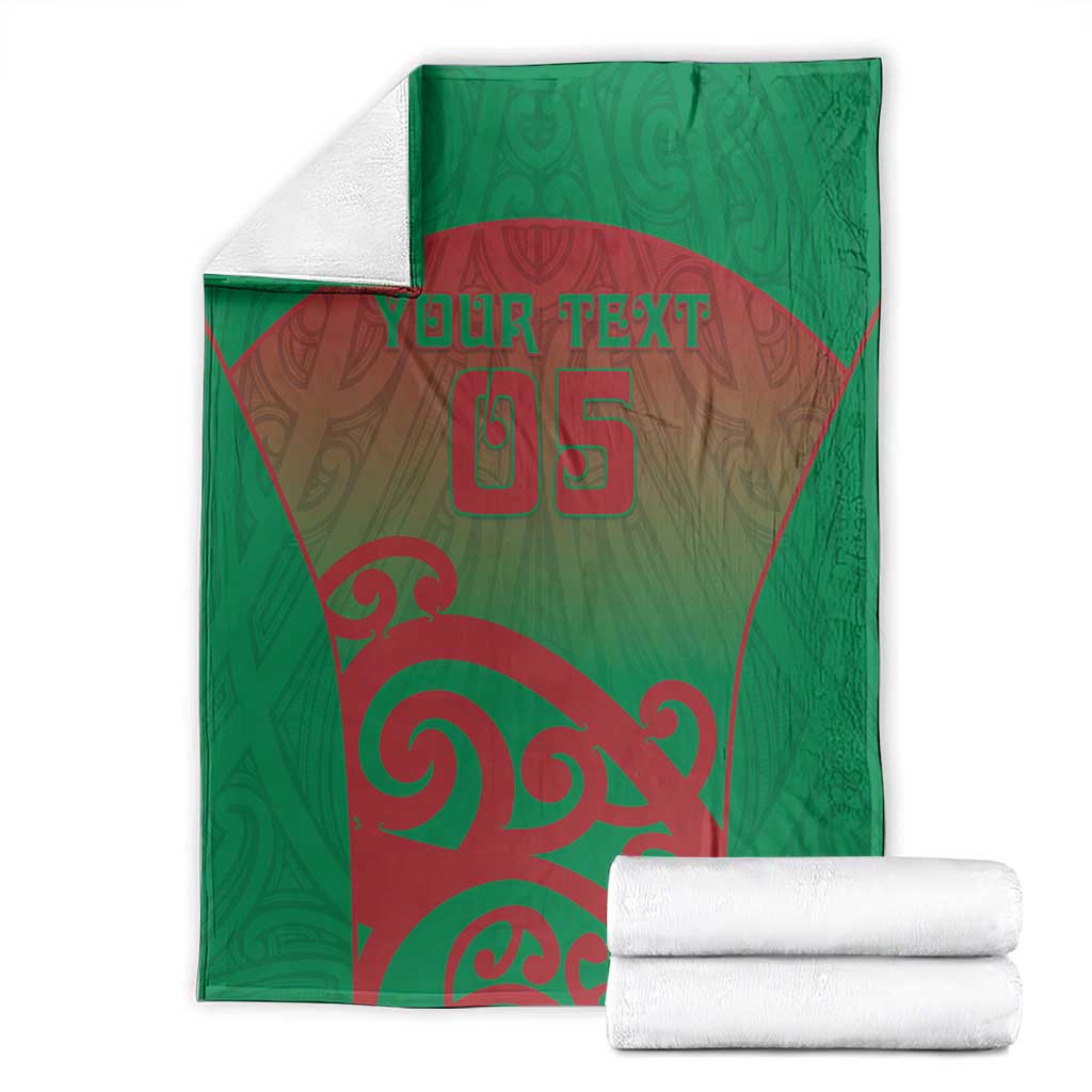 Custom Onehunga High School Blanket Maori Koru Pattern LT05 - Polynesian Pride