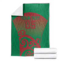 Custom Onehunga High School Blanket Maori Koru Pattern LT05 - Polynesian Pride