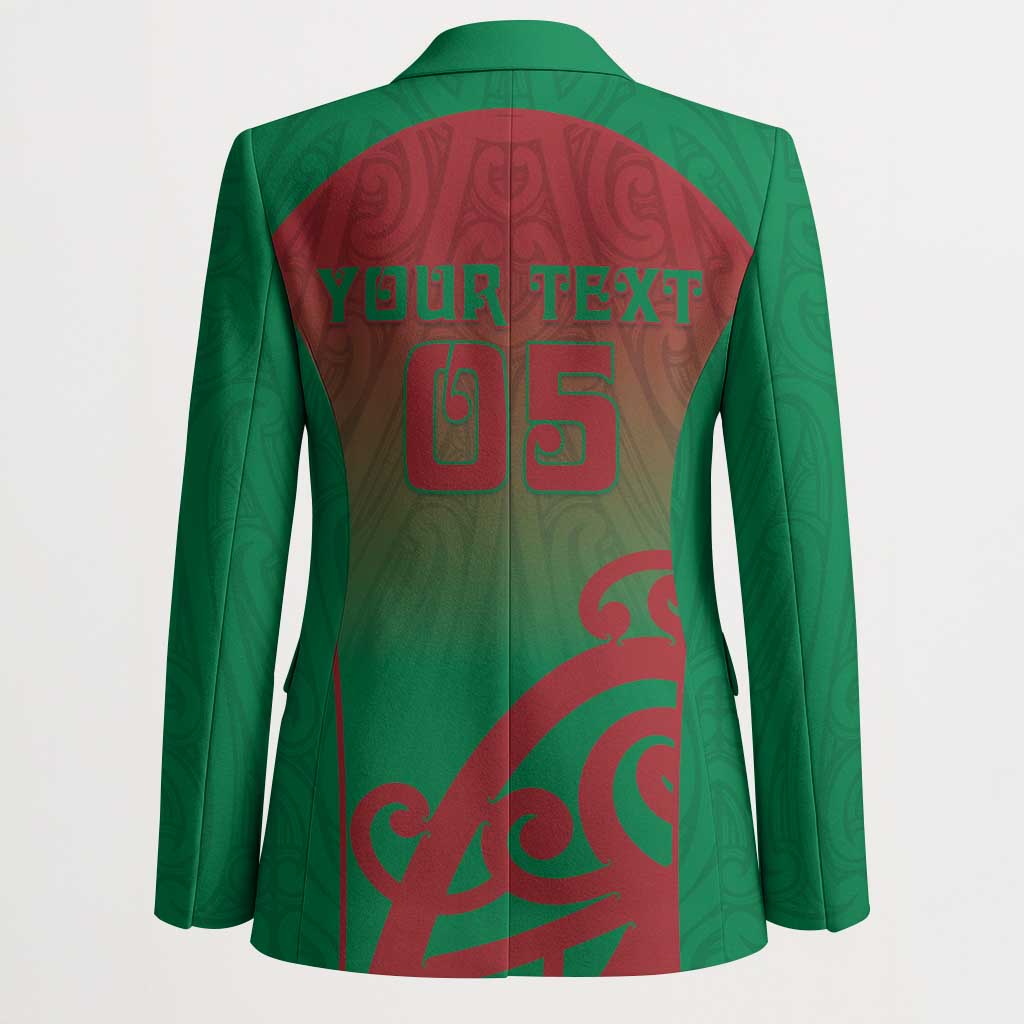 Custom Onehunga High School Blazer Maori Koru Pattern LT05 - Polynesian Pride