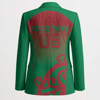 Custom Onehunga High School Blazer Maori Koru Pattern LT05 - Polynesian Pride
