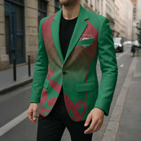 Custom Onehunga High School Blazer Maori Koru Pattern LT05 - Polynesian Pride