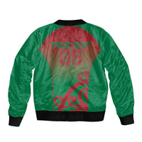 Custom Onehunga High School Bomber Jacket Maori Koru Pattern LT05 - Polynesian Pride
