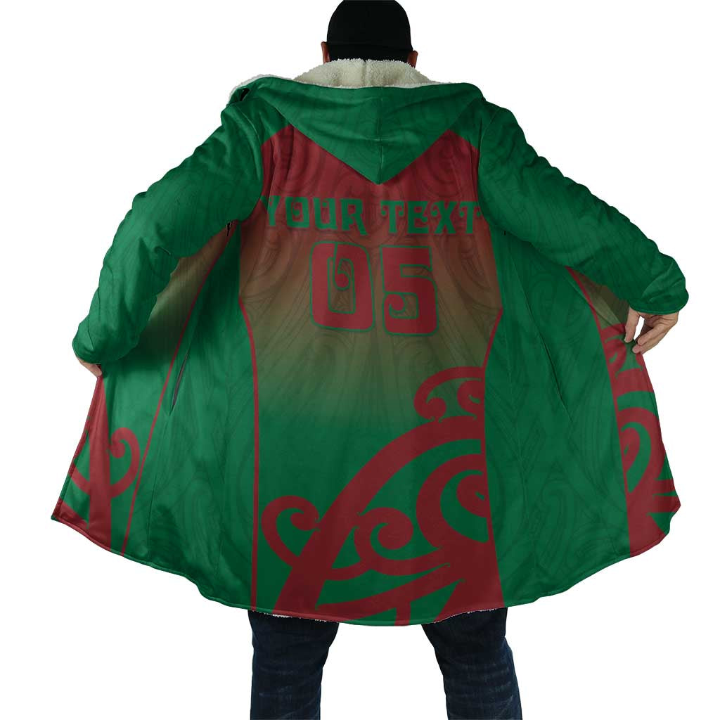 Custom Onehunga High School Cloak Maori Koru Pattern LT05 - Polynesian Pride