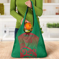 Custom Onehunga High School Grocery Bag Maori Koru Pattern LT05 - Polynesian Pride