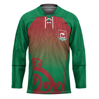 Custom Onehunga High School Hockey Jersey Maori Koru Pattern LT05 Unisex Green - Polynesian Pride
