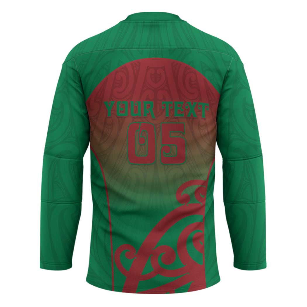 Custom Onehunga High School Hockey Jersey Maori Koru Pattern LT05 - Polynesian Pride