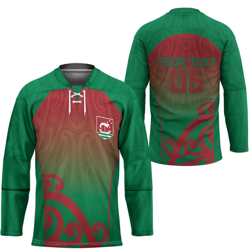 Custom Onehunga High School Hockey Jersey Maori Koru Pattern LT05 - Polynesian Pride
