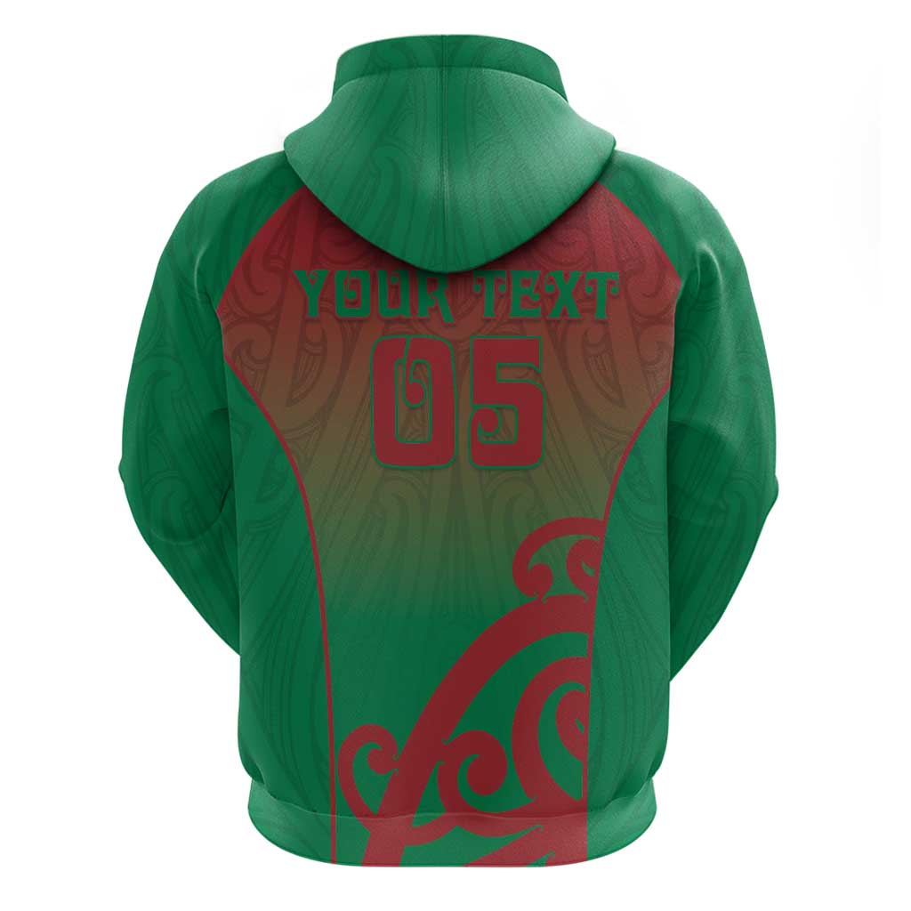Custom Onehunga High School Hoodie Maori Koru Pattern LT05 - Polynesian Pride