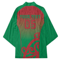 Custom Onehunga High School Kimono Maori Koru Pattern