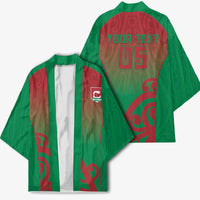 Custom Onehunga High School Kimono Maori Koru Pattern