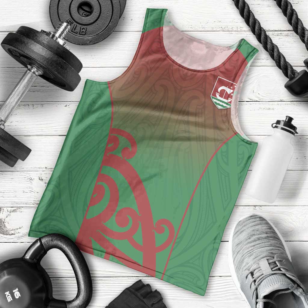 Custom Onehunga High School Men Tank Top Maori Koru Pattern LT05 - Polynesian Pride