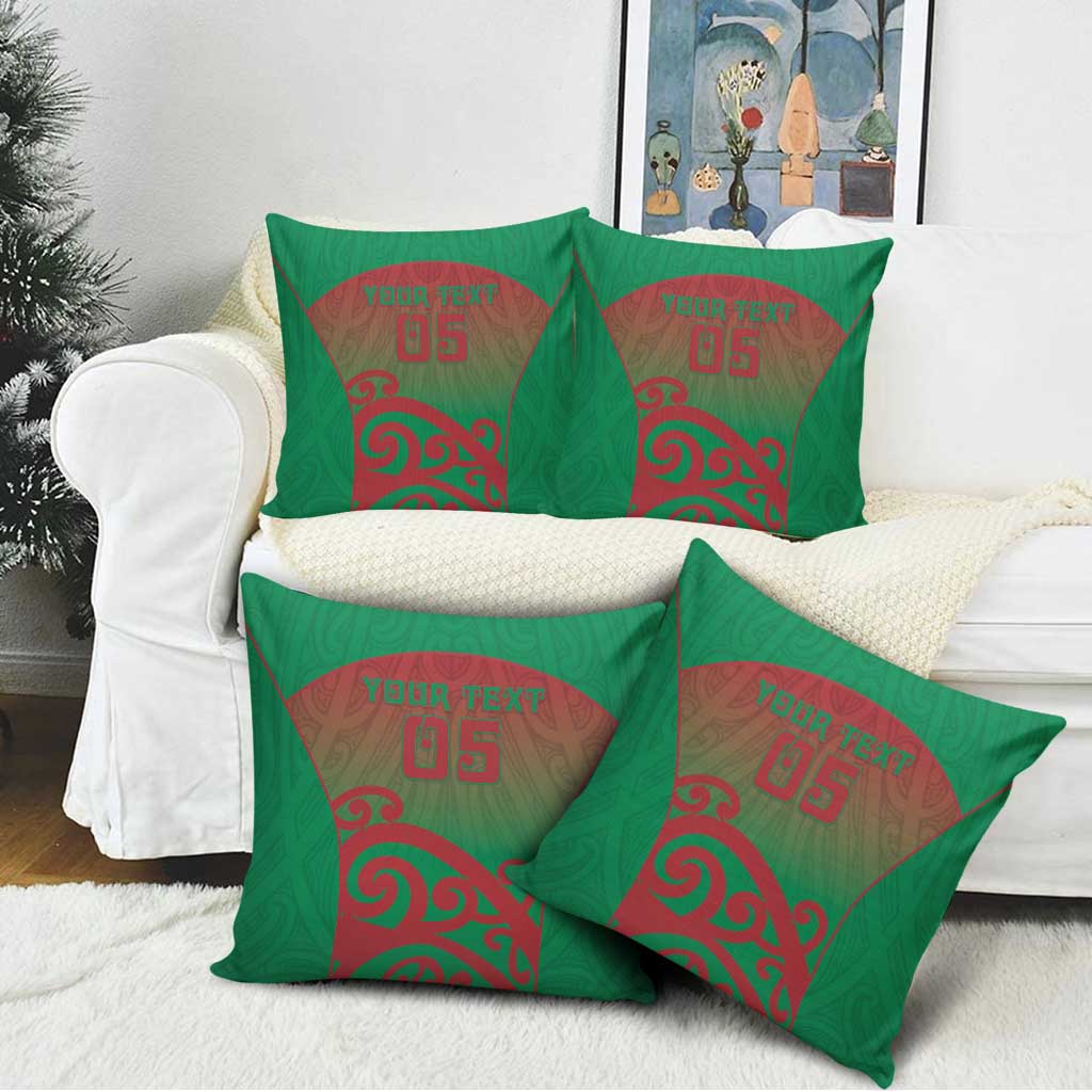 Custom Onehunga High School Pillow Cover Maori Koru Pattern LT05 - Polynesian Pride