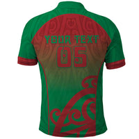 Custom Onehunga High School Polo Shirt Maori Koru Pattern LT05 - Polynesian Pride