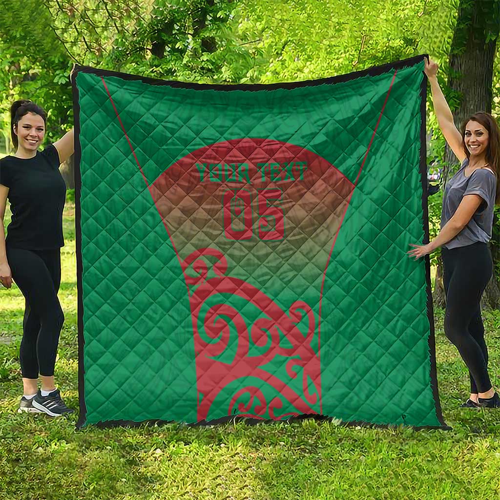 Custom Onehunga High School Quilt Maori Koru Pattern LT05 - Polynesian Pride