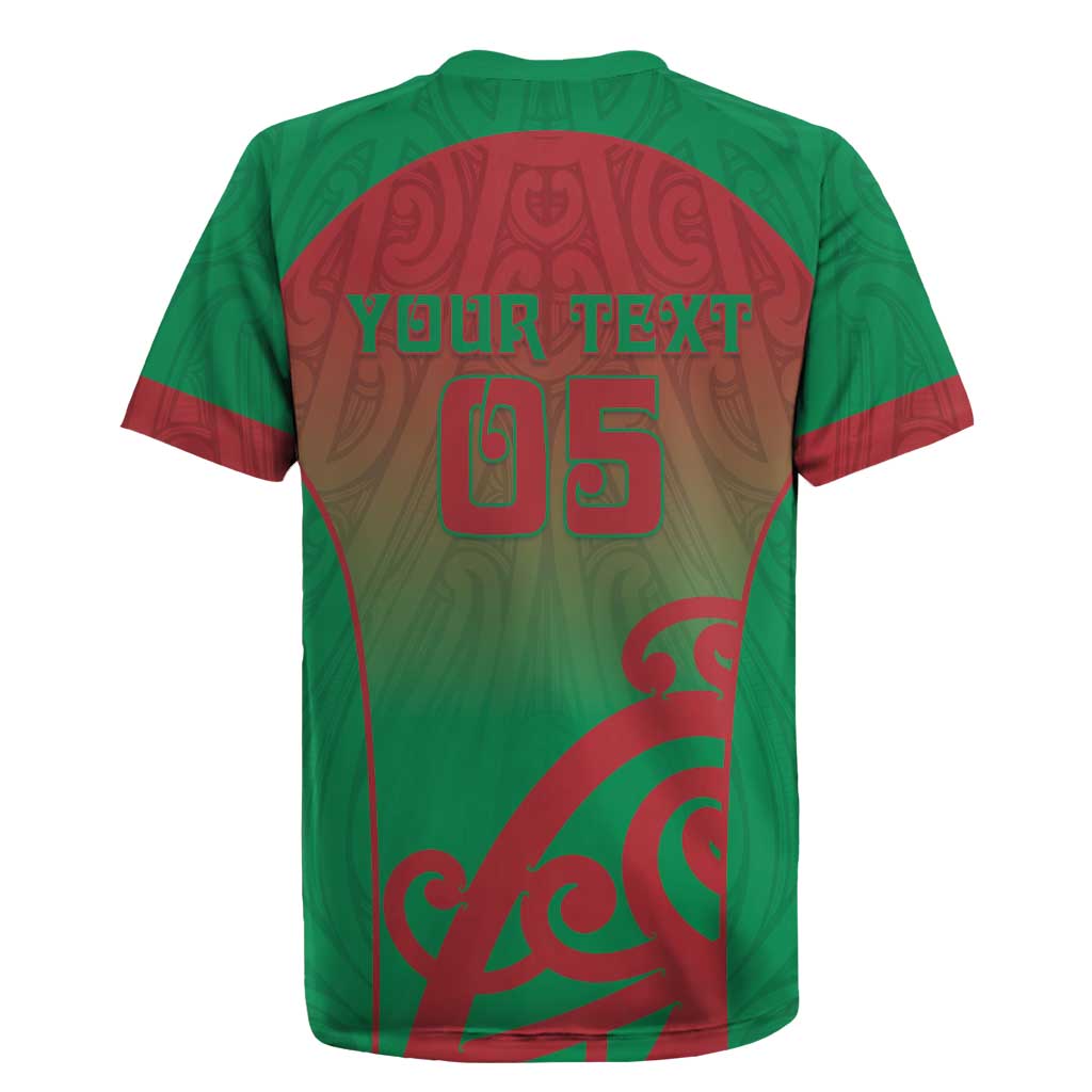 Custom Onehunga High School Rugby Jersey Maori Koru Pattern LT05 - Polynesian Pride