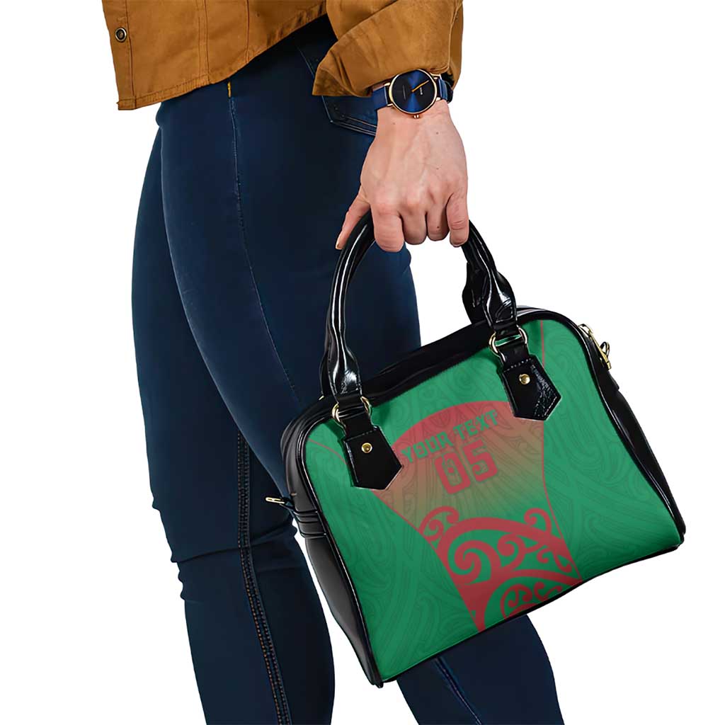 Custom Onehunga High School Shoulder Handbag Maori Koru Pattern LT05 - Polynesian Pride