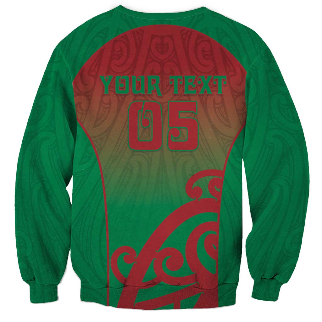 Custom Onehunga High School Sweatshirt Maori Koru Pattern LT05 - Polynesian Pride