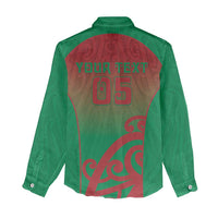 Custom Onehunga High School Women Casual Shirt Maori Koru Pattern LT05 - Polynesian Pride