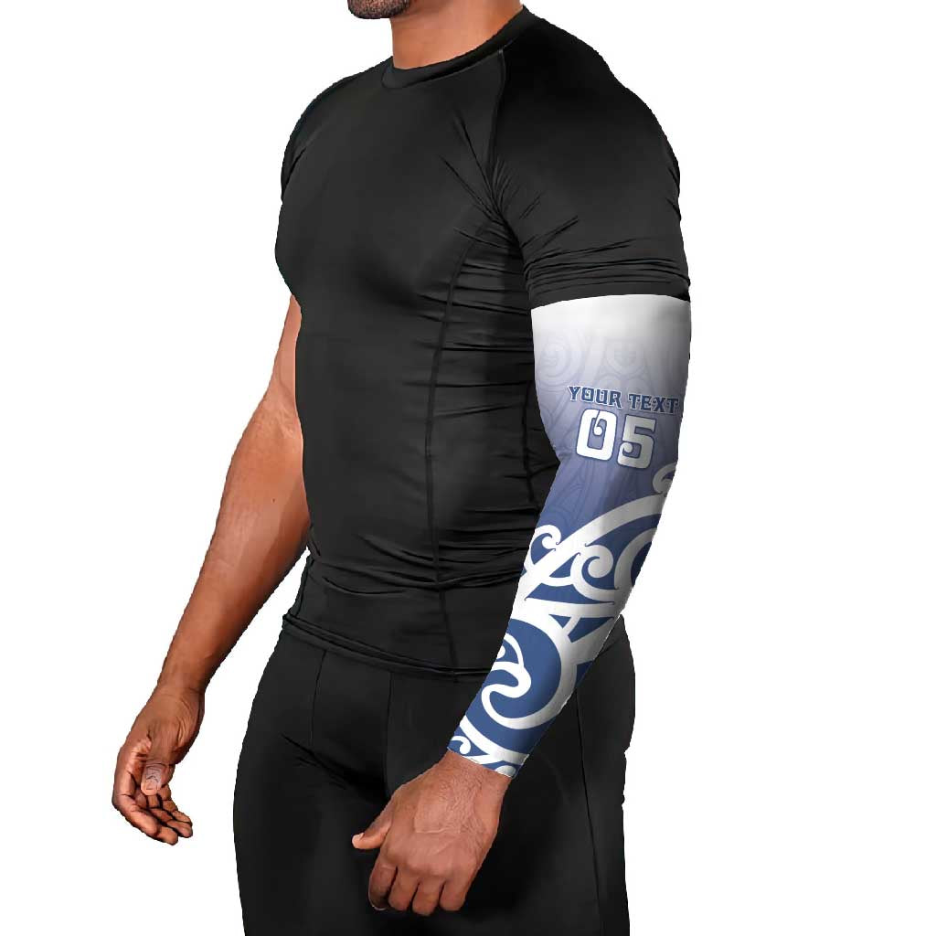 Custom New Zealand Aotea College Arm Sleeves Maori Koru Pattern LT05 - Polynesian Pride