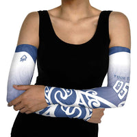 Custom New Zealand Aotea College Arm Sleeves Maori Koru Pattern LT05 - Polynesian Pride