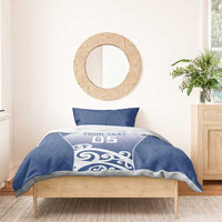Custom New Zealand Aotea College Bedding Set Maori Koru Pattern LT05 - Polynesian Pride