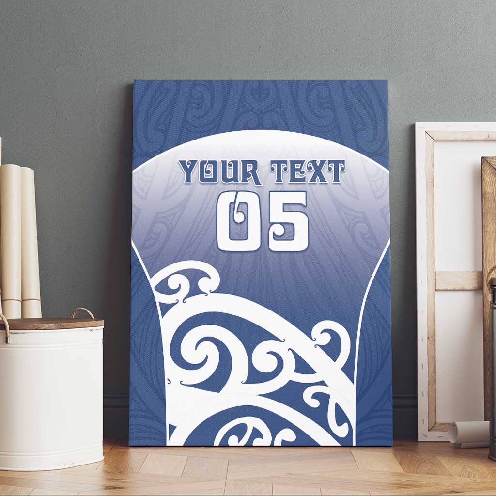 Custom New Zealand Aotea College Canvas Wall Art Maori Koru Pattern LT05 - Polynesian Pride