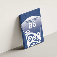 Custom New Zealand Aotea College Canvas Wall Art Maori Koru Pattern LT05 - Polynesian Pride