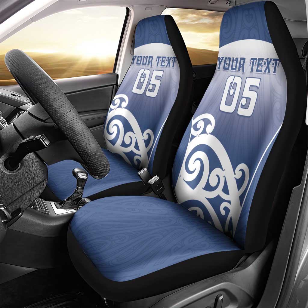 Custom New Zealand Aotea College Car Seat Cover Maori Koru Pattern LT05 - Polynesian Pride