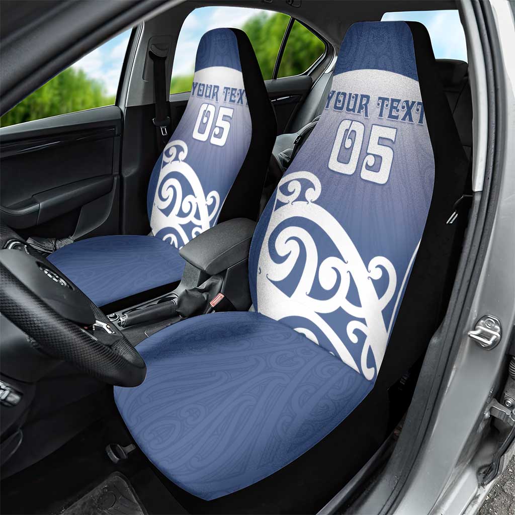 Custom New Zealand Aotea College Car Seat Cover Maori Koru Pattern LT05 - Polynesian Pride