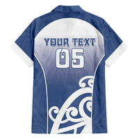 Custom New Zealand Aotea College Family Matching Summer Maxi Dress and Hawaiian Shirt Maori Koru Pattern