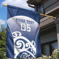 Custom New Zealand Aotea College Garden Flag Maori Koru Pattern LT05 - Polynesian Pride