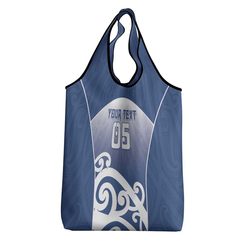 Custom New Zealand Aotea College Grocery Bag Maori Koru Pattern LT05 - Polynesian Pride