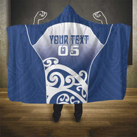 Custom New Zealand Aotea College Hooded Blanket Maori Koru Pattern LT05 - Polynesian Pride
