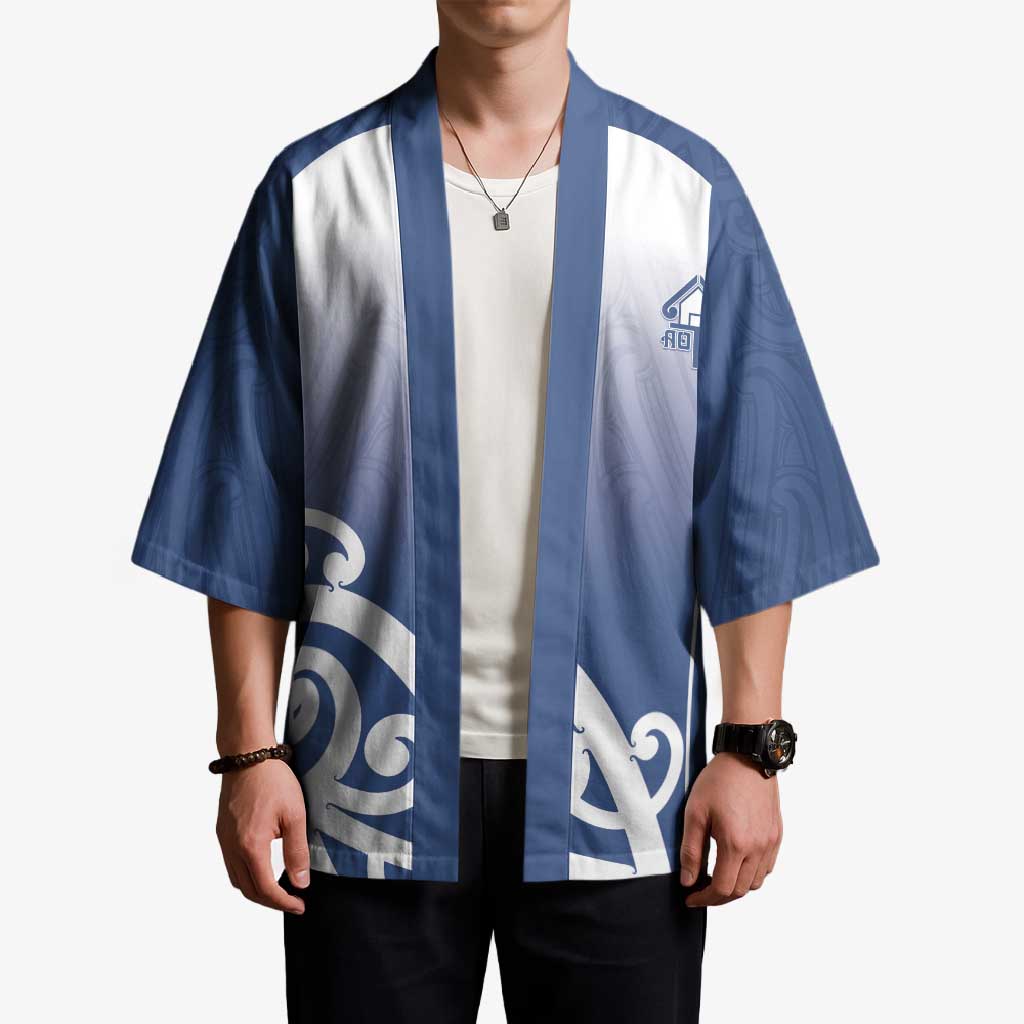 Custom New Zealand Aotea College Kimono Maori Koru Pattern LT05 - Polynesian Pride
