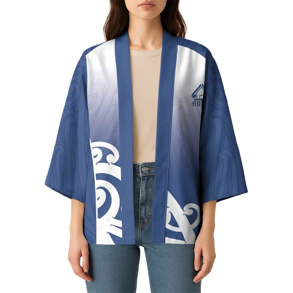 Custom New Zealand Aotea College Kimono Maori Koru Pattern LT05 - Polynesian Pride