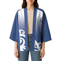 Custom New Zealand Aotea College Kimono Maori Koru Pattern LT05 - Polynesian Pride
