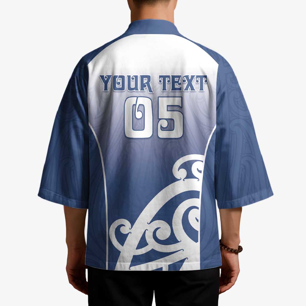 Custom New Zealand Aotea College Kimono Maori Koru Pattern LT05 - Polynesian Pride