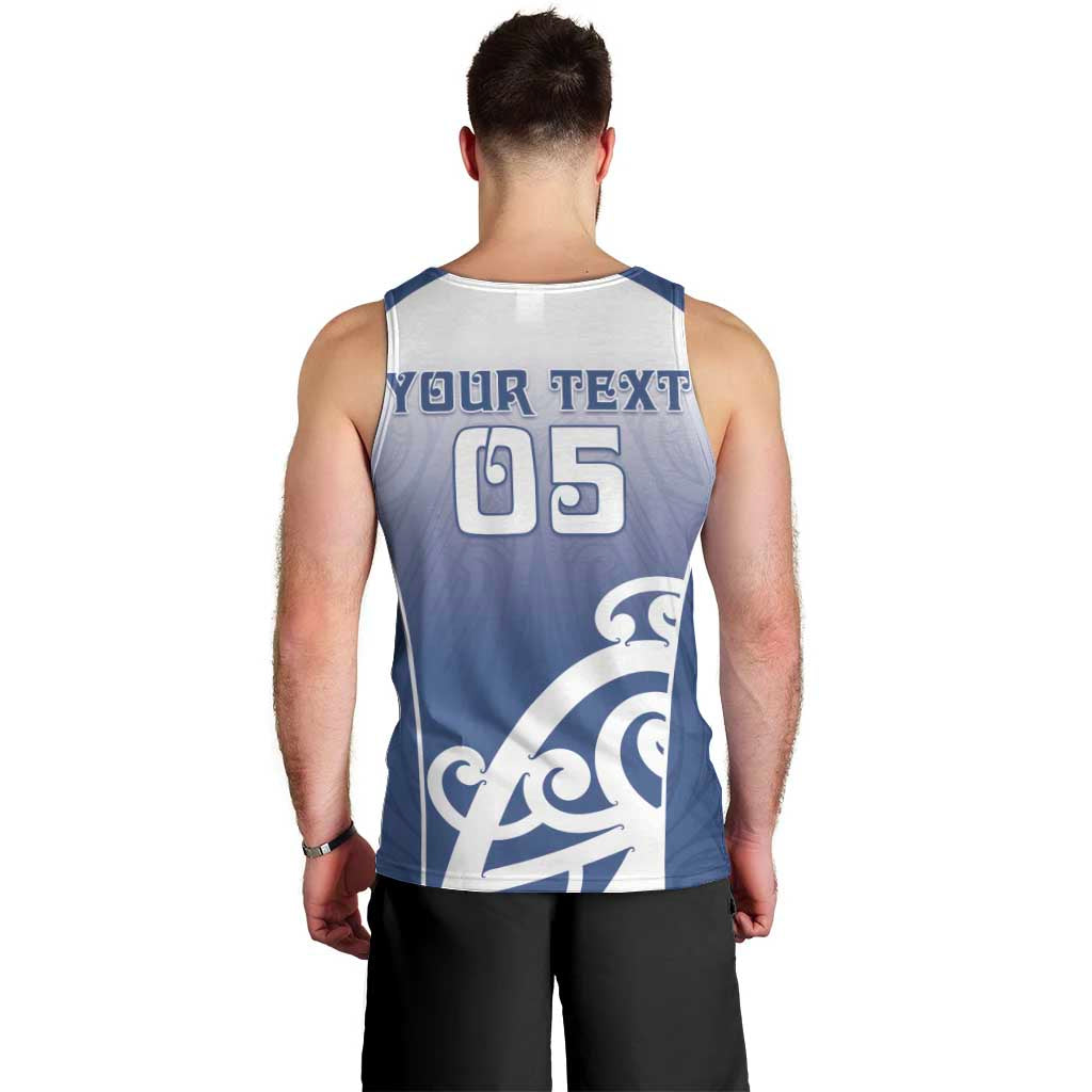 Custom New Zealand Aotea College Men Tank Top Maori Koru Pattern LT05 - Polynesian Pride