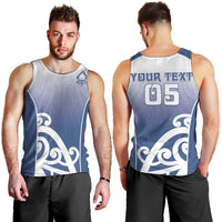 Custom New Zealand Aotea College Men Tank Top Maori Koru Pattern LT05 - Polynesian Pride