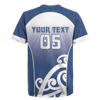 Custom New Zealand Aotea College Rugby Jersey Maori Koru Pattern
