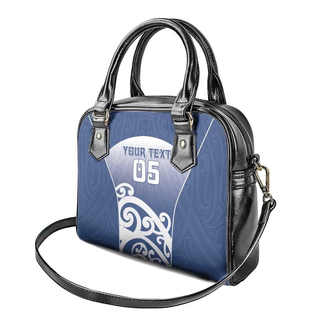 Custom New Zealand Aotea College Shoulder Handbag Maori Koru Pattern LT05 - Polynesian Pride